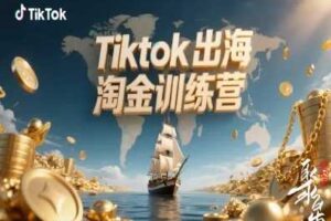 Tiktok出海淘金训练营，跨境电商TK实战变现