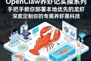 OpenClaw养虾记实操系列,手把手教你部署本地优先的龙虾,深度定制你的专属养虾黑科技