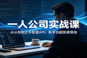 一人公司实战课:从认知到上手配置API,新手也能快速落地