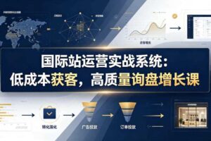 国际站运营实战系统:低成本获客,高质量询盘增长课(更新26年)