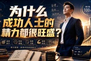 付费文章：为什么成功人士的精力都很旺盛？